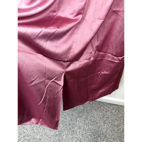 NWOT Naked Wardrobe 'The Statement' Silky Pink Duster SML - Picture 4 of 4